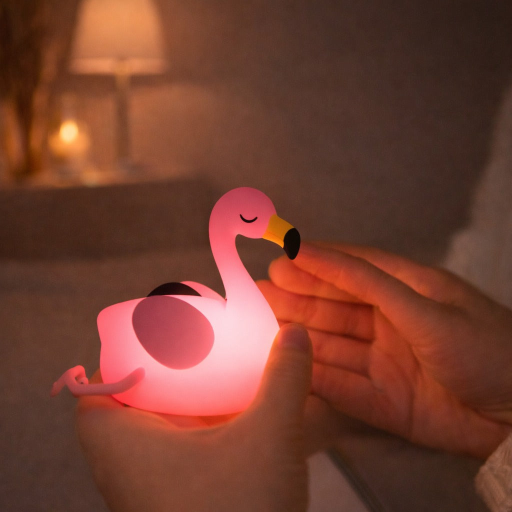 Veilleuse Flamant Rose