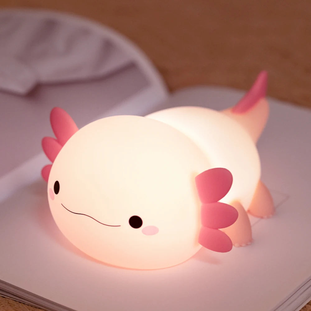 Cute Duck Capybara Night Light for Kids Animal Silicone Nursery Night Lamp Touch Control Nightlight Rechargeable beside Lamp